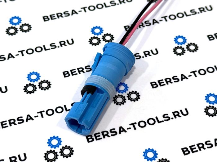 Разъем заднего датчика ABS 2-контактный (4‑962717‑1, 4‑963505‑1, 1 393 748 04)
