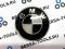 Эмблема в руль BMW (44 мм), черно-белый глянец