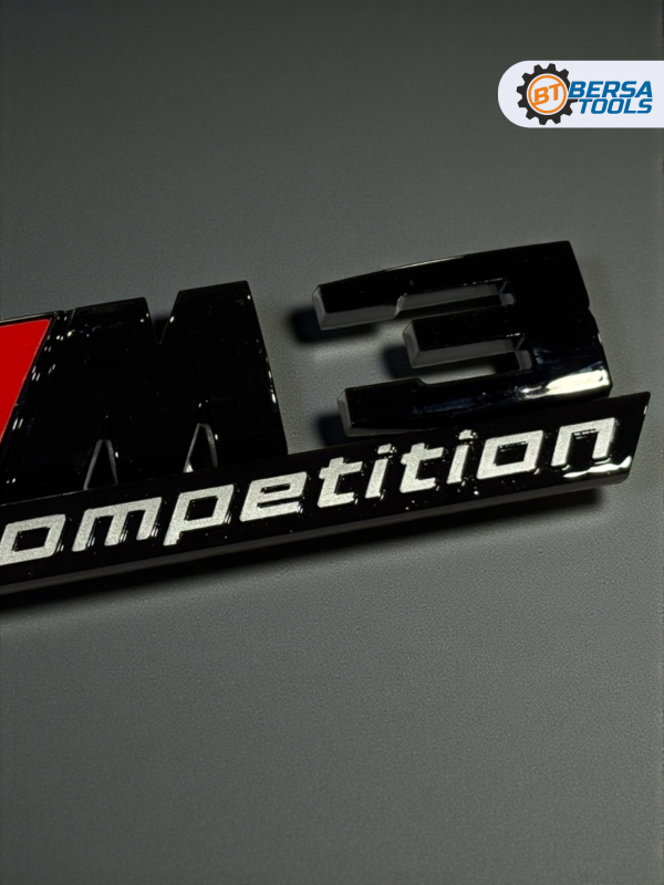 Эмблема пластиковая BMW M3 Competition черный