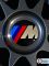 Наклейки на колесные диски, 65 мм, BMW М стиль (5 шт)