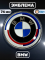 Эмблема BMW юбилейная 74 мм (51148203864)