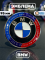 Эмблема BMW с надписью (51147498981) 95 мм