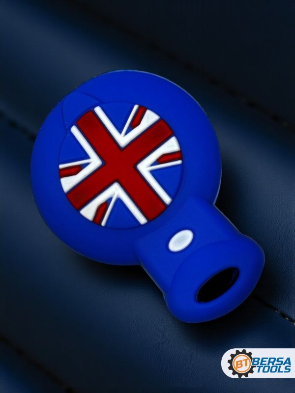 Силиконовый чехол для смарт-ключа Mini Cooper, синий