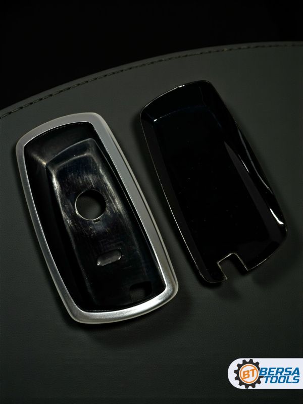 Силиконовый чехол для смарт-ключа BMW F-series, серый