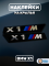 Наклейки шильдики на крылья BMW X1 M-performance