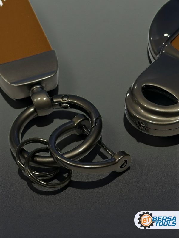 Алюминиевый чехол для смарт-ключа Mini Cooper, коричневый