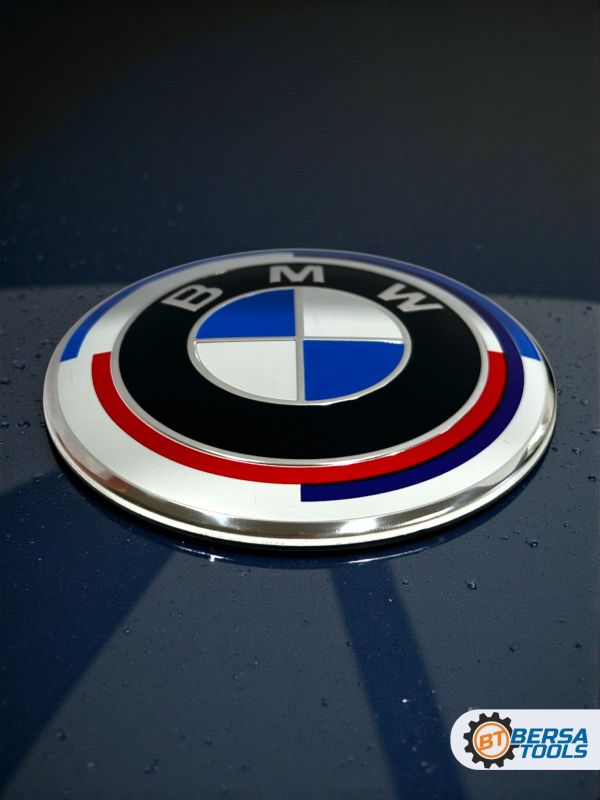 Эмблема BMW юбилейная (51147498981) 95 мм