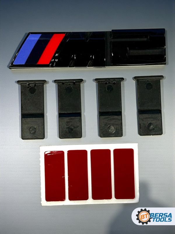 Эмблема-шильдик на решетку M2 BMW, 85 мм, черный