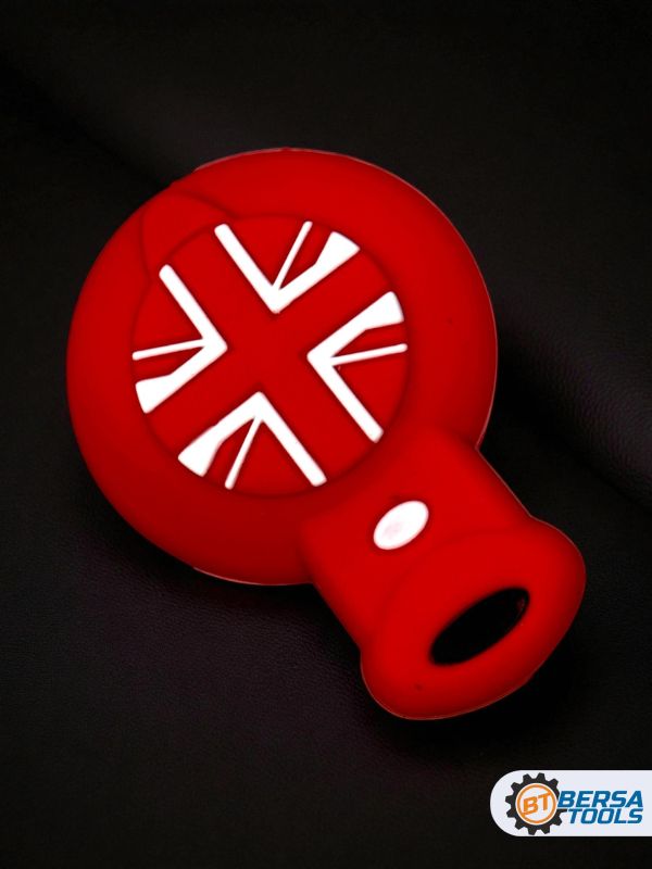 Силиконовый чехол для смарт-ключа Mini Cooper, красный