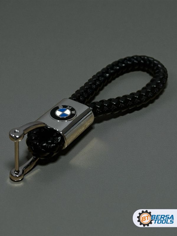 Брелок для ключей, кожаный, с логотипом BMW