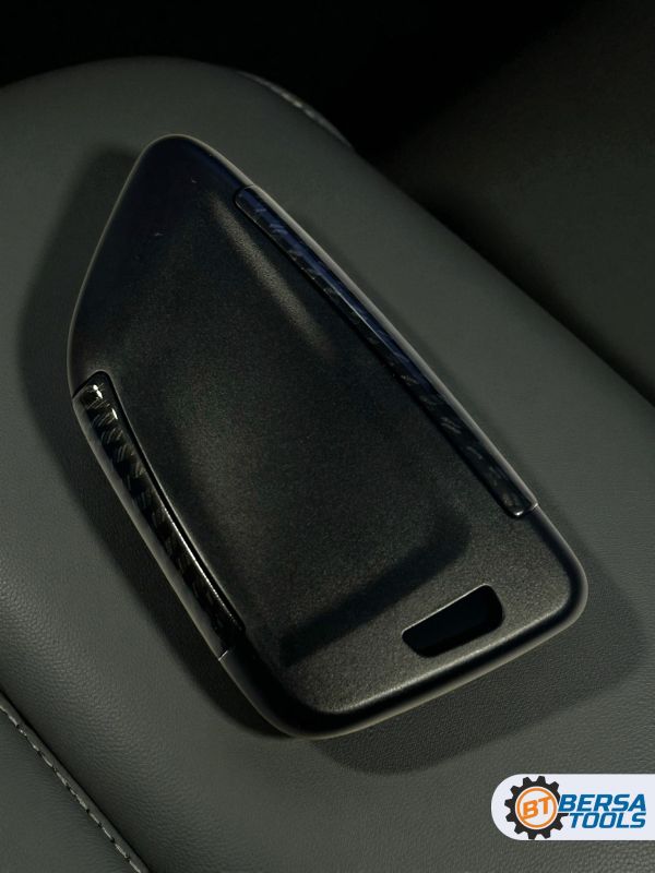 Чехол для смарт-ключа BMW 4 кнопки, карбон