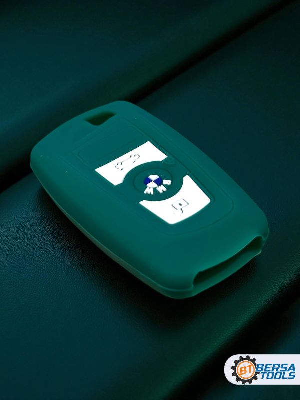 Силиконовый чехол для смарт-ключа BMW F-series, зеленый