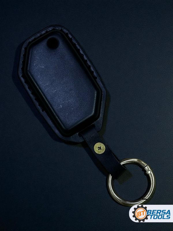 Кожаный чехол для смарт-ключа мотоцикла BMW, черный