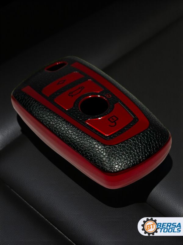 Силиконовый чехол для смарт-ключа BMW F-series, красный