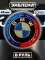 Эмблема в руль BMW, 45 мм, с надписью
