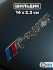 Шильдик M Power хром