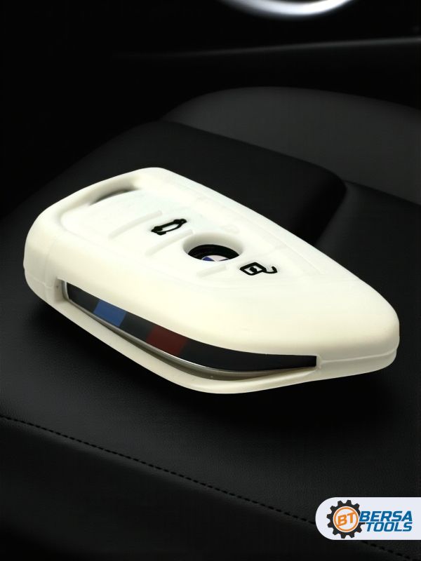 Силиконовый чехол для смарт-ключа BMW, белый