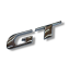 Эмблема GT BMW 81х19.5мм хром
