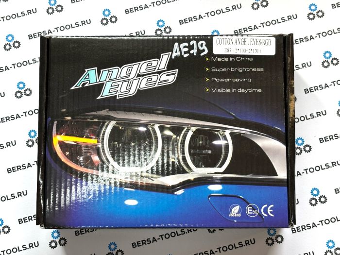 Ангельские глазки Cotton RGB (многоцветные) для BMW E87