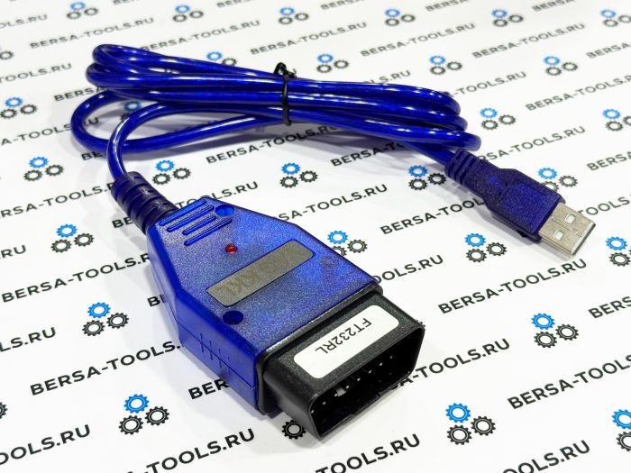 Диагностический кабель KKL VAG COM 409.1 на чипе FTDI