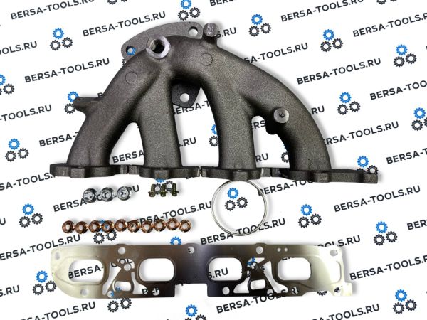 Чугунный выпускной коллектор Opel Antara, Chevrolet Captiva A24XE, A24XF (12609823)