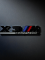 Эмблема пластиковая BMW X3 M Competition черный