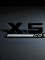 Эмблема пластиковая BMW X5 M Competition черный