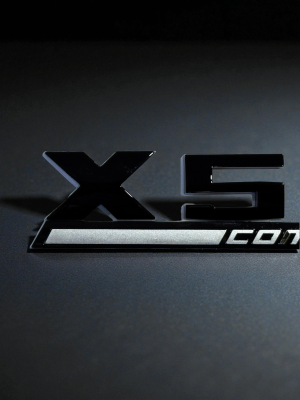 Эмблема пластиковая BMW X5 M Competition черный
