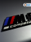 Эмблема пластиковая BMW M5 Competition черный