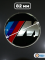 Эмблема BMW М-серия 82 мм (51148132375)