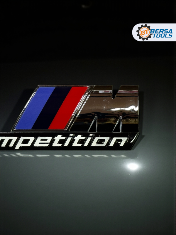 Эмблема пластиковая BMW X5 M Competition хром