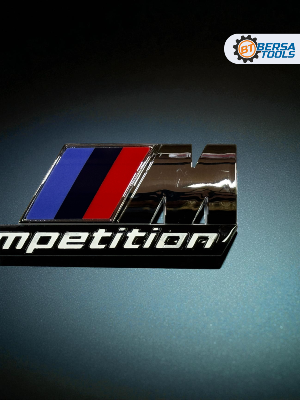 Эмблема пластиковая BMW X7 M Competition хром
