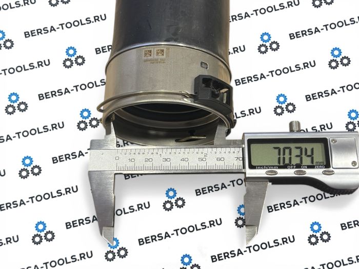 Патрубок системы турбонаддува BMW F10, F11, F07 (11617810615)