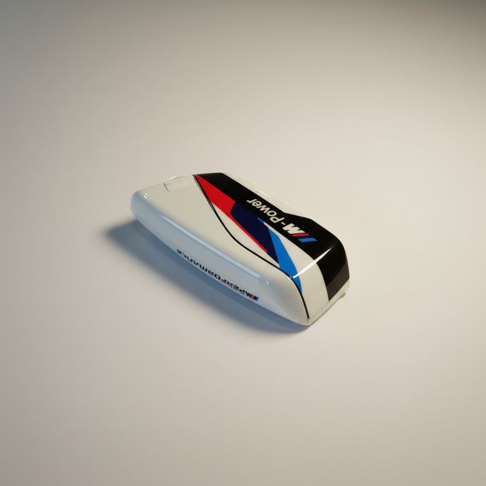 Корпус смарт ключа BMW F-series, G-series (Цвет: Белый, M-Power)