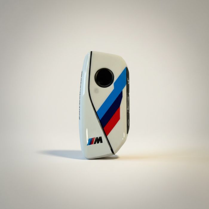 Корпус смарт ключа BMW F-series, G-series (Цвет: Белый, M-Power)