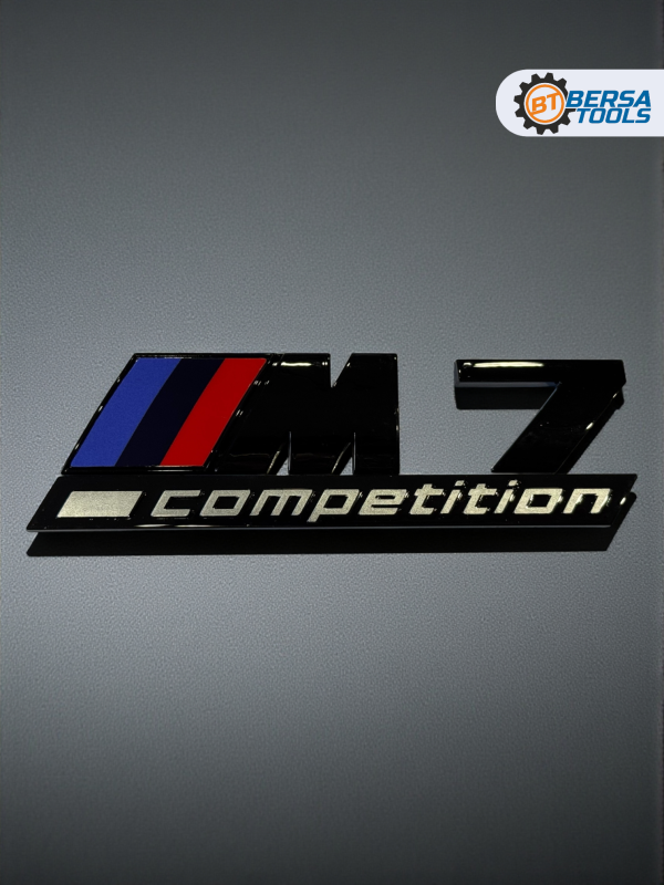 Эмблема пластиковая BMW M7 Competition черный