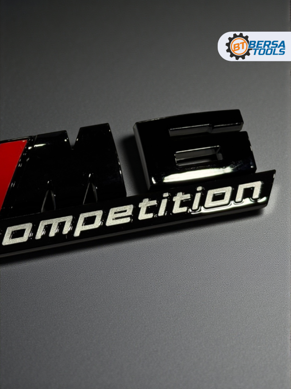 Эмблема пластиковая BMW M6 Competition черный