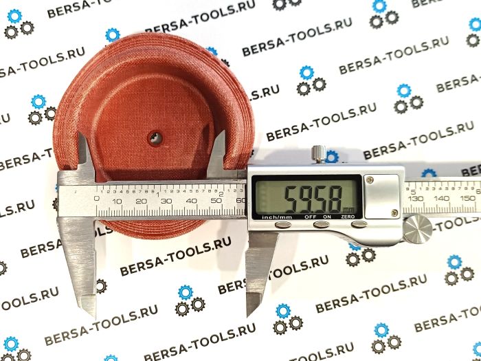 Диафрагма (мембрана) актуатора вестгейта, 58 мм, с центральным отверстием