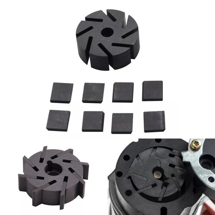 Рабочее колесо электродвигателя вакуумного насоса центрального замка A2308000648 для Mercedes-Benz SL S CL для R230 W220 C215