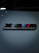 Эмблема пластиковая BMW X3 M Competition черный