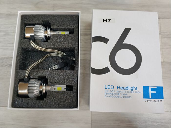 Светодиодные лампы C6 LED Headlight 36W/3800LM