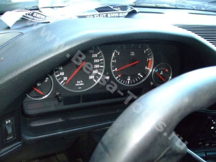 Кольца в приборную панель BMW E32 E34 (хром, серебро)
