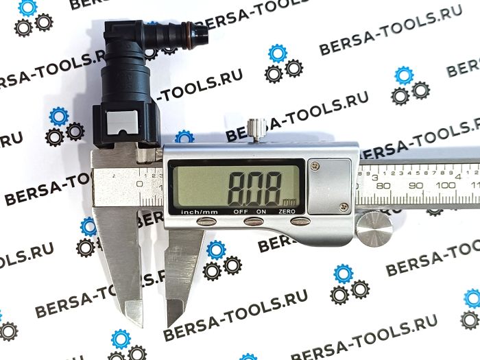 Топливный быстросъемный штуцер D7.89 ID6 (МАМА угловой 90°)