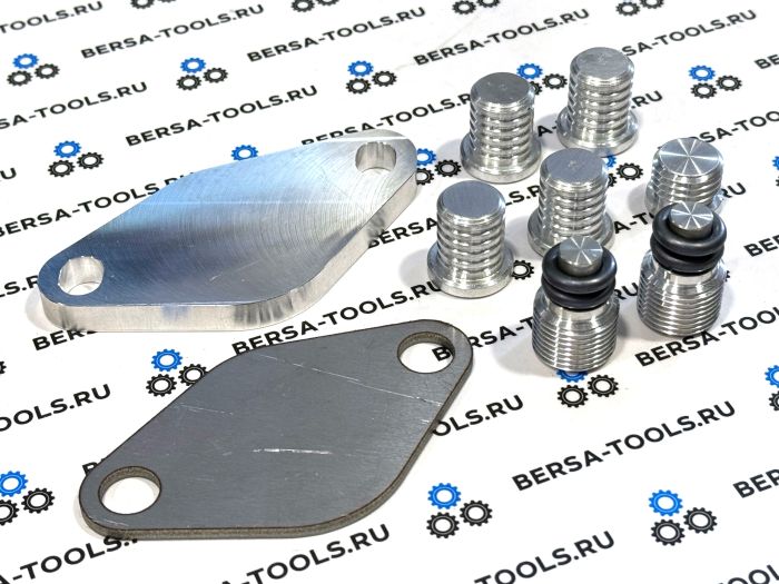 Заглушки EGR и вихревых заслонок BMW N57N F02, F10, F15 (для Америки)