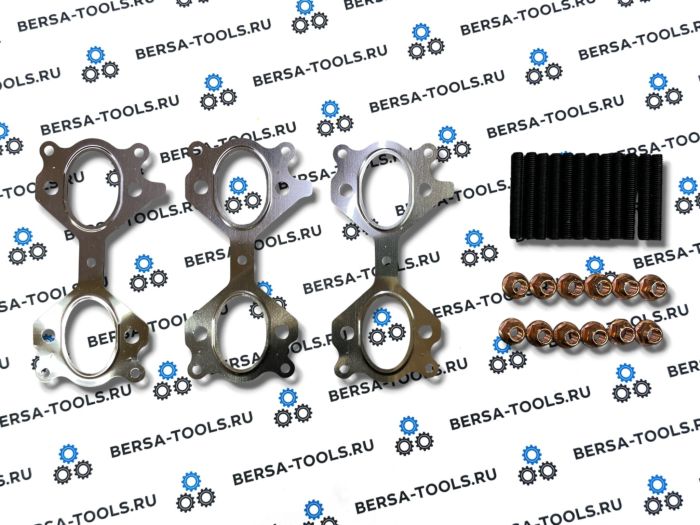 Чугунный выпускной коллектор BMW M57 M57N2, M57T2, M57D30 (11627811449)