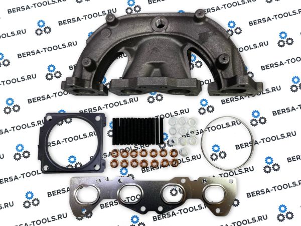 Чугунный выпускной коллектор Citroen/Peugeot (0341.G2, 9636962580) 