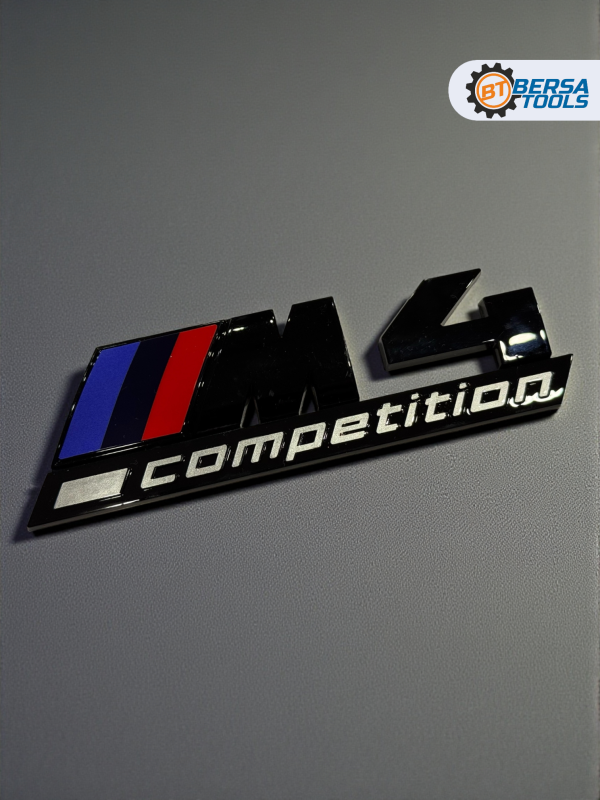 Эмблема пластиковая BMW M4 Competition черный