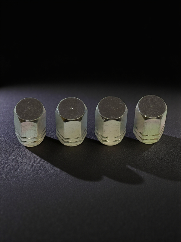 Колпачки на ниппель металл, 4 шт