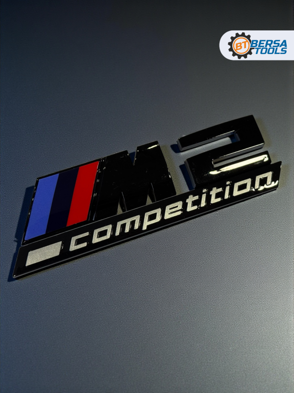 Эмблема пластиковая BMW M2 Competition черный