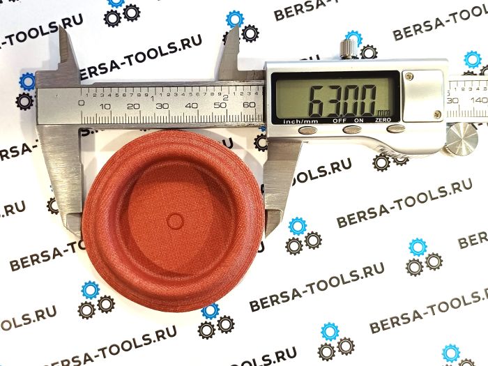 Диафрагма (мембрана) актуатора вестгейта TD04, 43 мм, без центрального отверстия